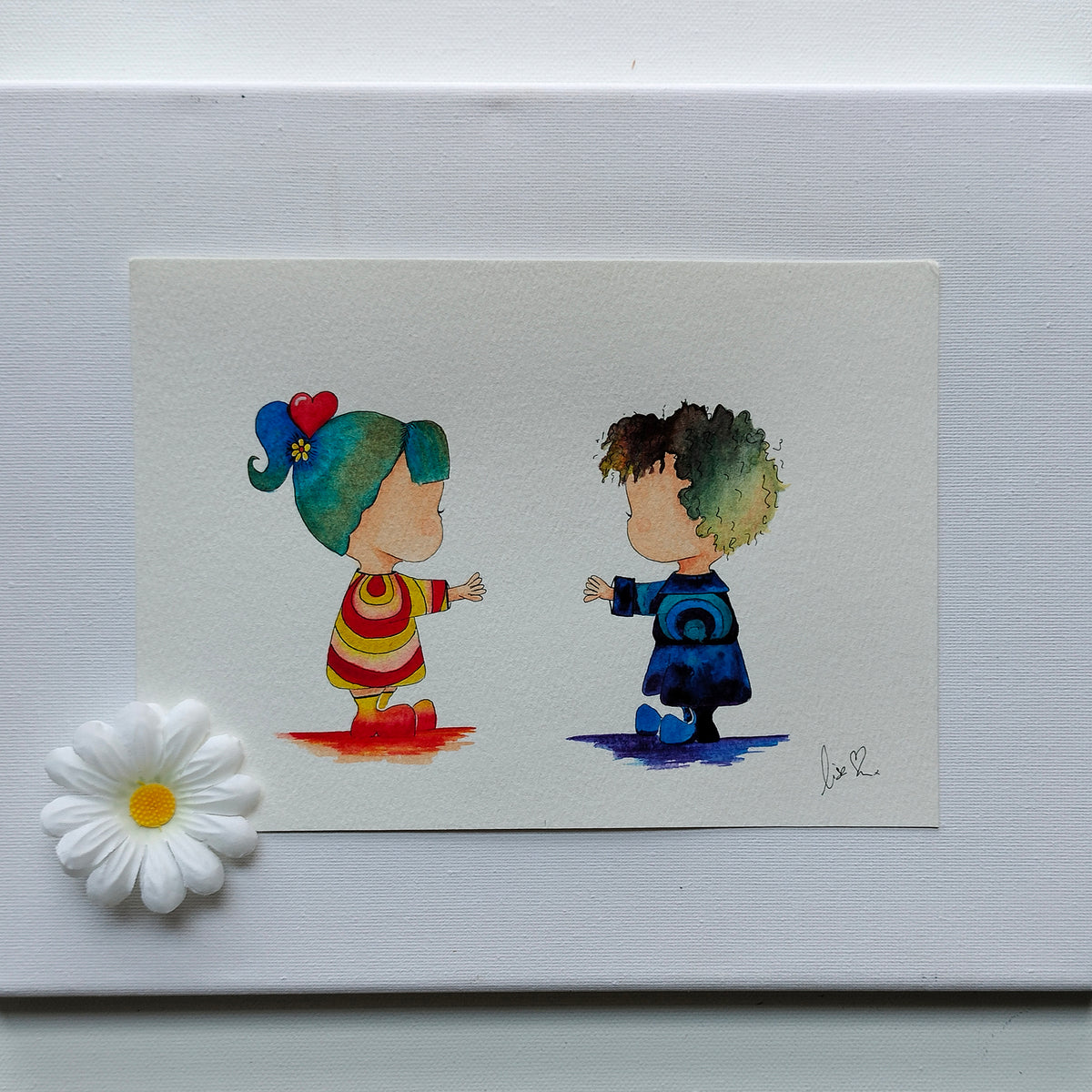 Personalised Water Colour