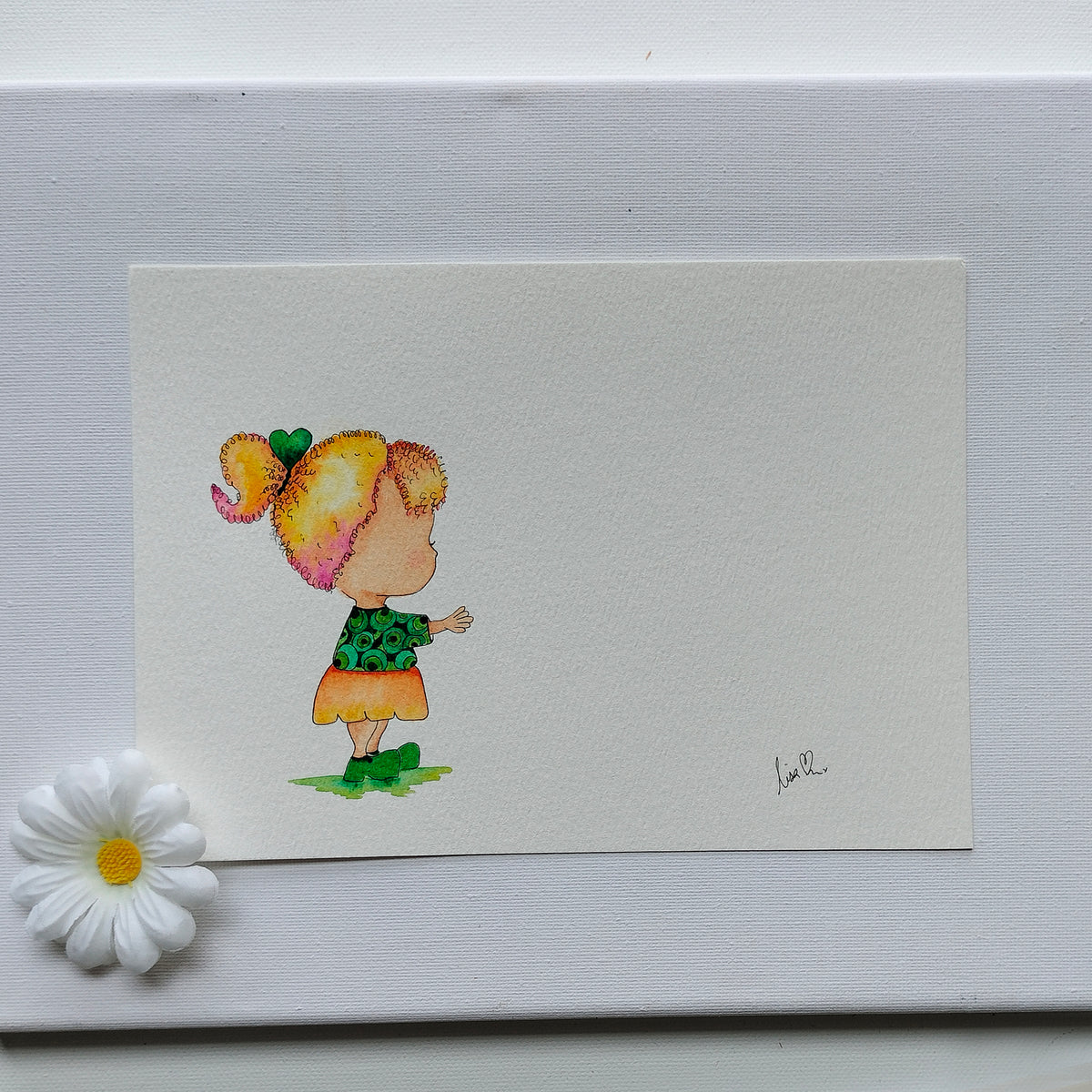 Personalised Water Colour