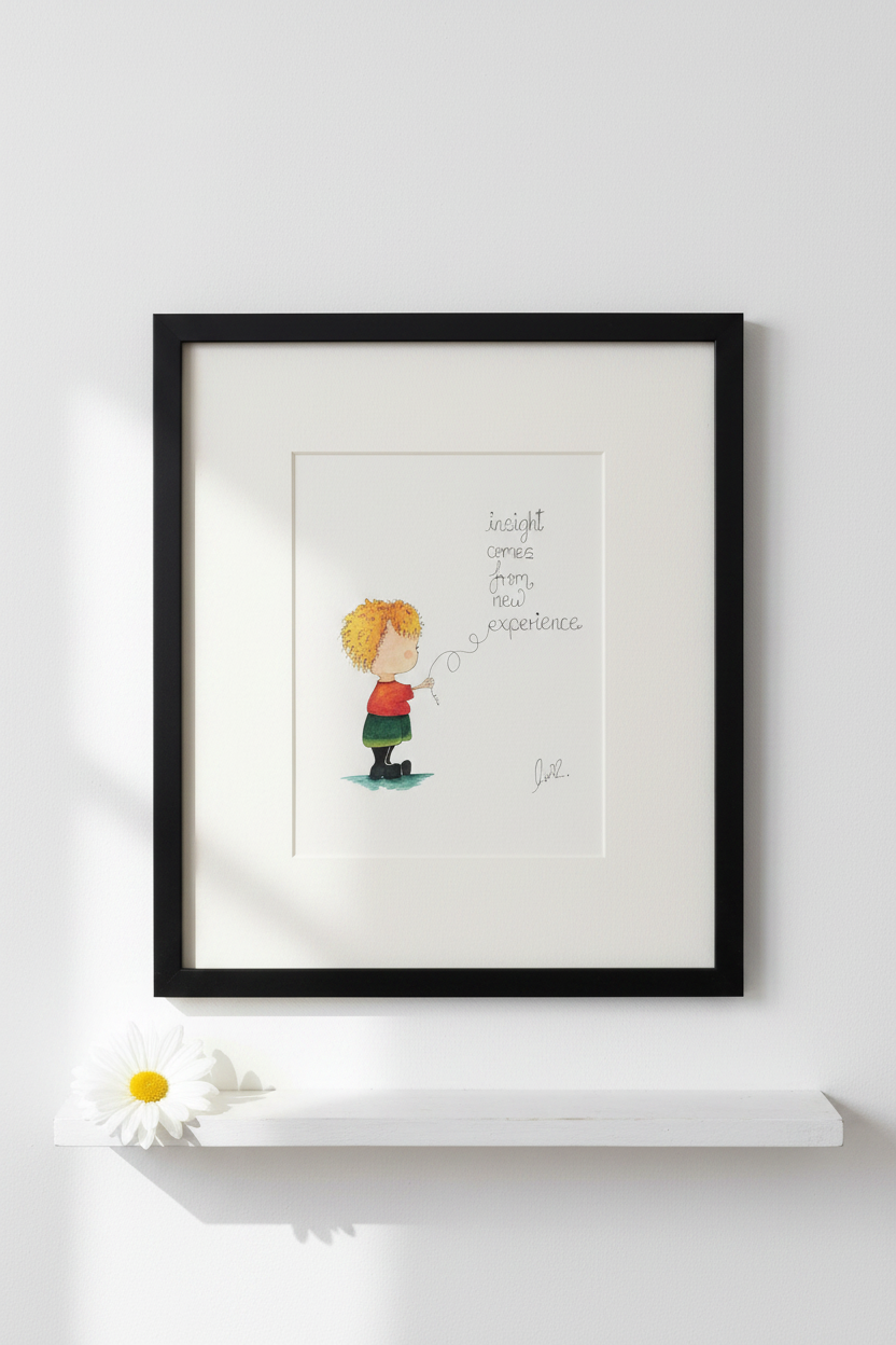 Insight – Black Portrait Frame